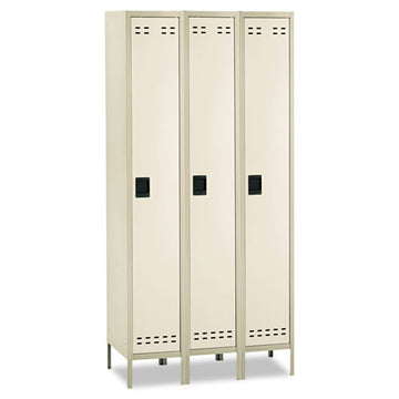 Safco® Single-tier, Three-column Locker, 36w X 18d X 78h, Two-tone Gray freeshipping - TVN Wholesale